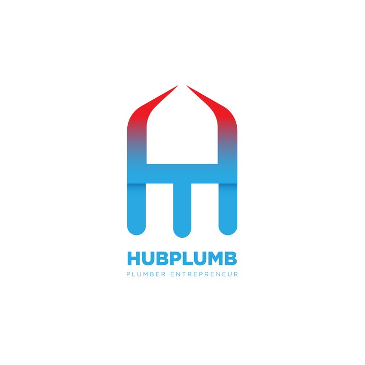 Hubplumb logo design