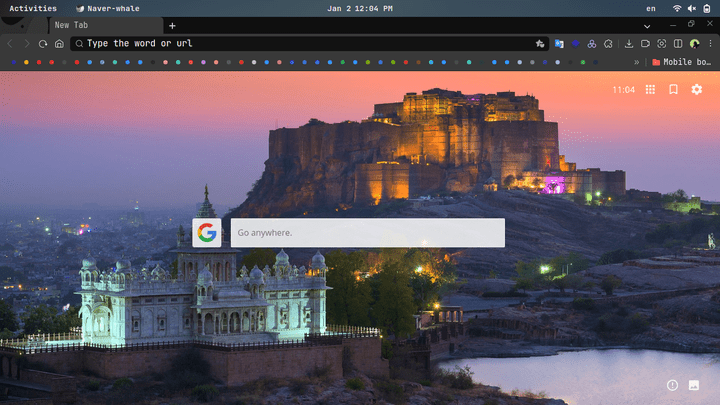 chrome new tab extension - vuejs - كروم اكستنشن