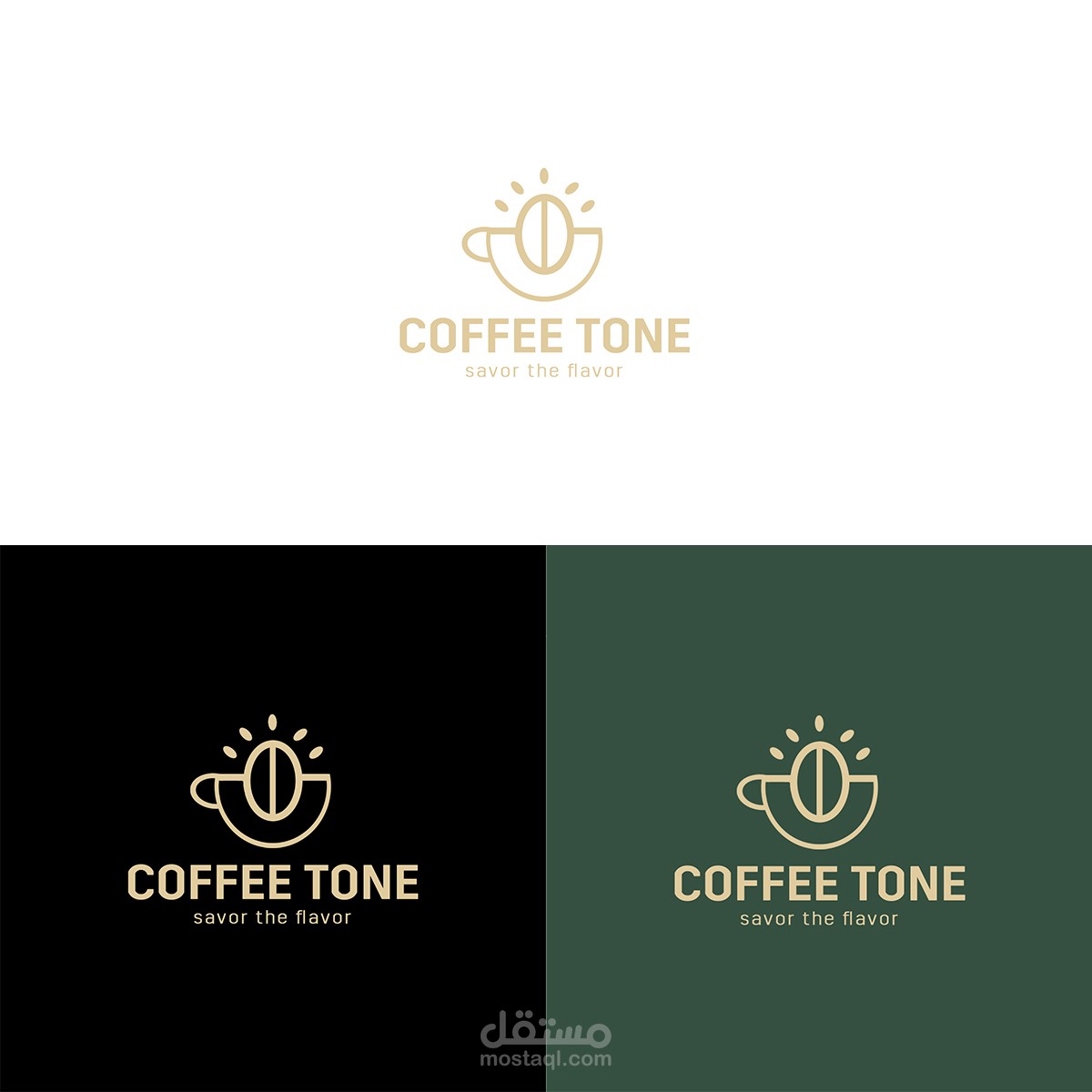 Logo for a coffee shop