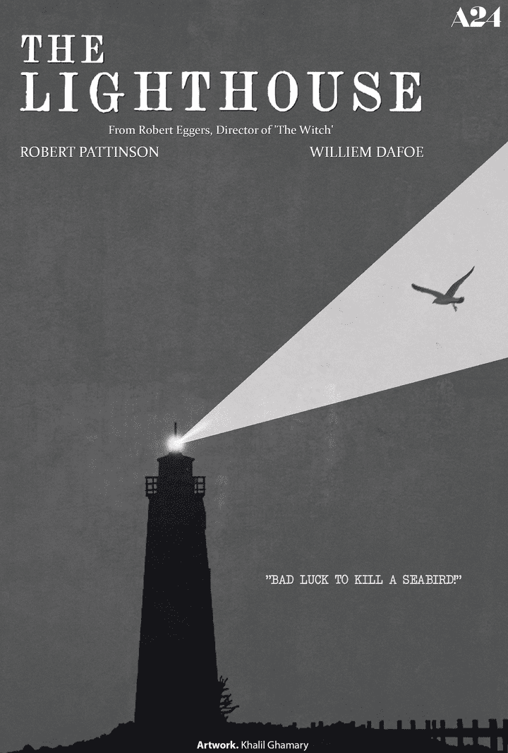 The Lighthouse - Minimalist Movie Poster