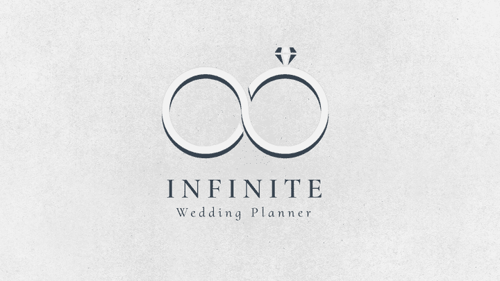 تصميم شعار و بانر - Infinite Wedding Planner