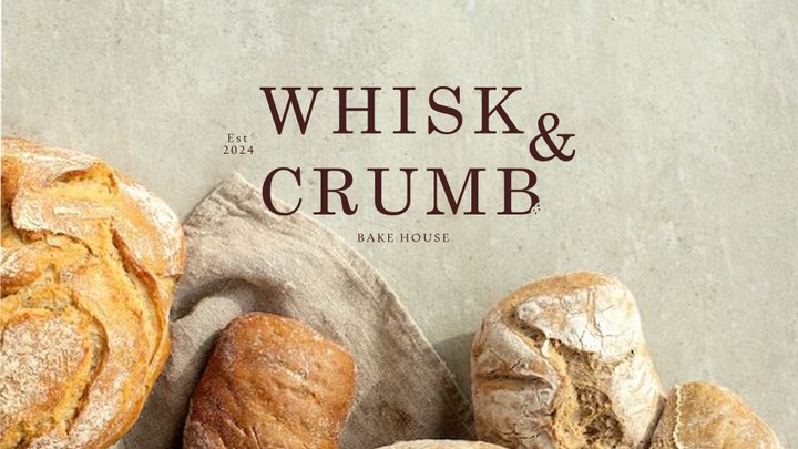 Whisk & crumb - Brand identity