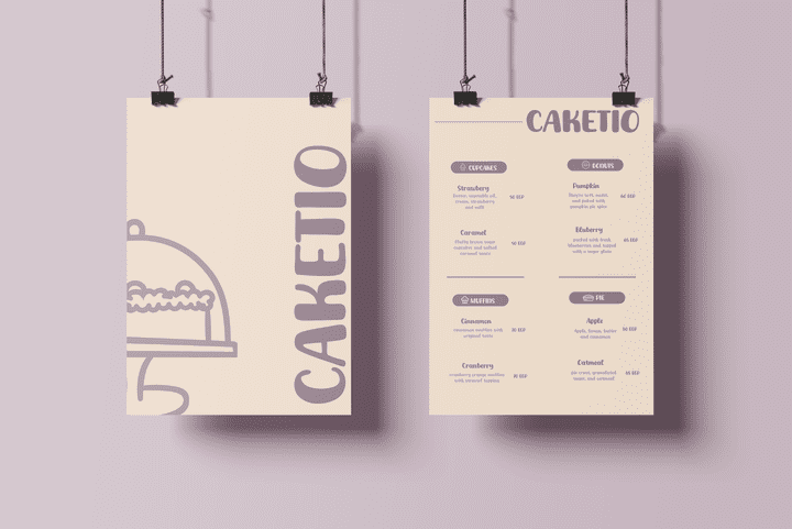 caketio- Brand identity