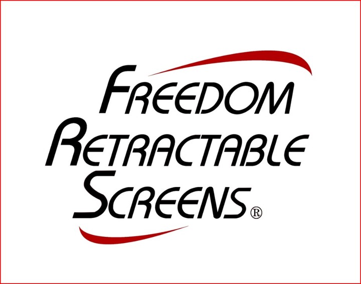 تحريك شعار  Freedom Screens Logo