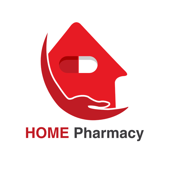 تصميم شعار صيدلية Home Pharmacy