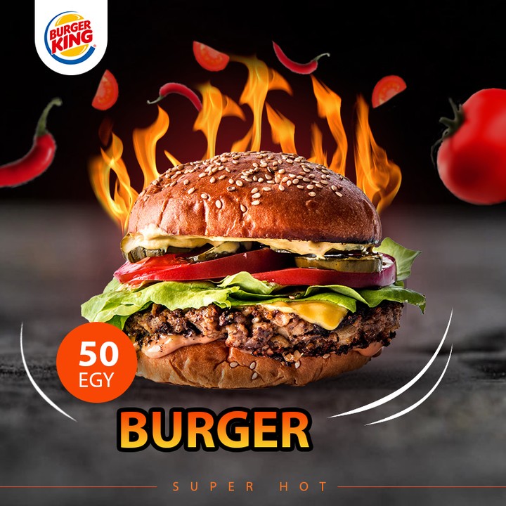 burger design / تصميم سوشيال ميديا / تصميم اعلان عن برجر