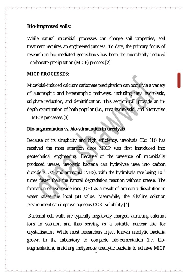 Bio-improved Soil