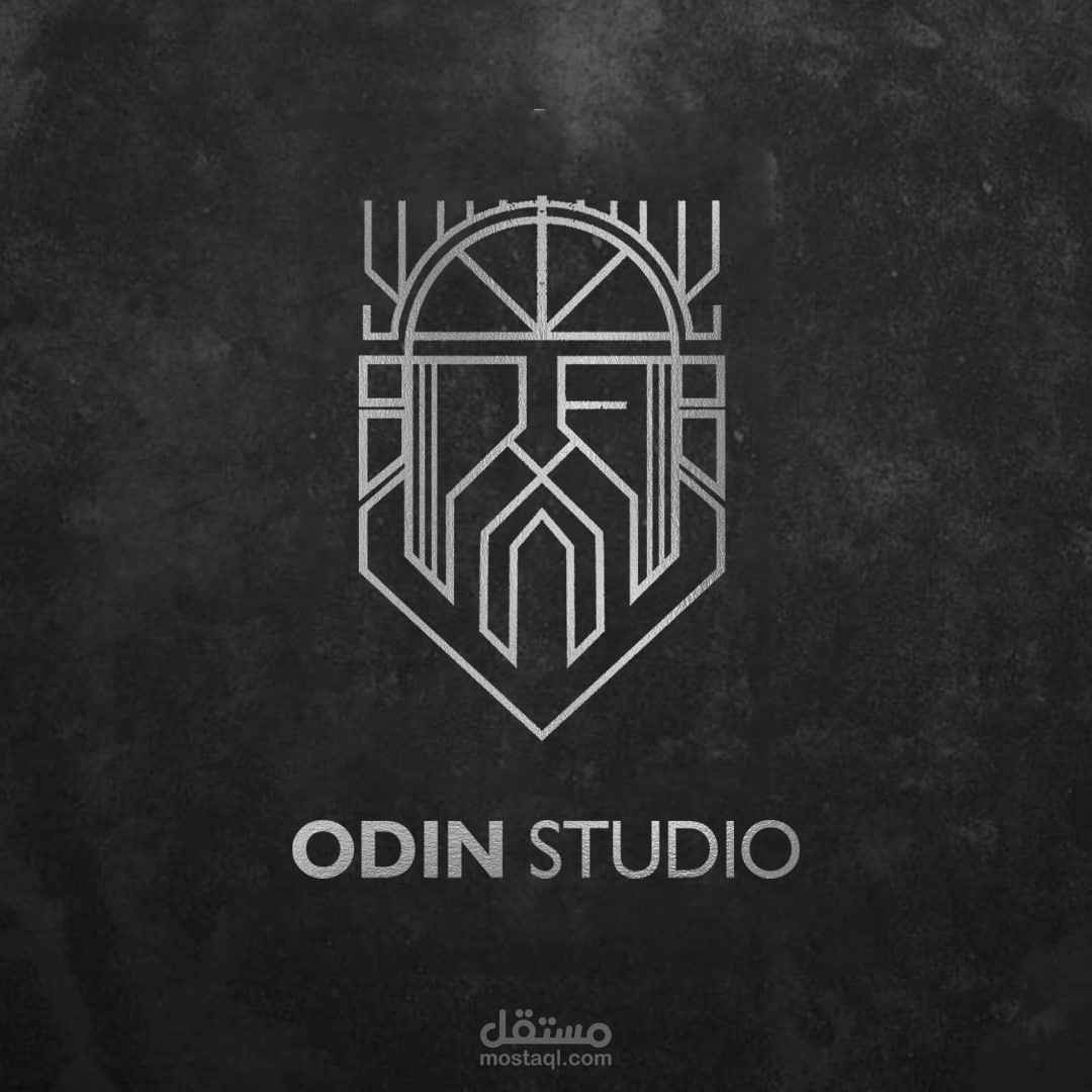 هوية شعار كاملة مع تحريك اللوجو انيميشن ODIN STUDIO