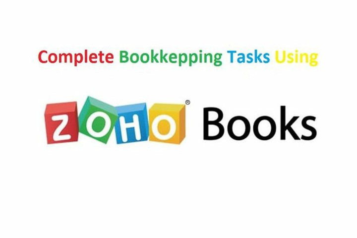 العمل علي برنامج  Zoho Books// زوهو