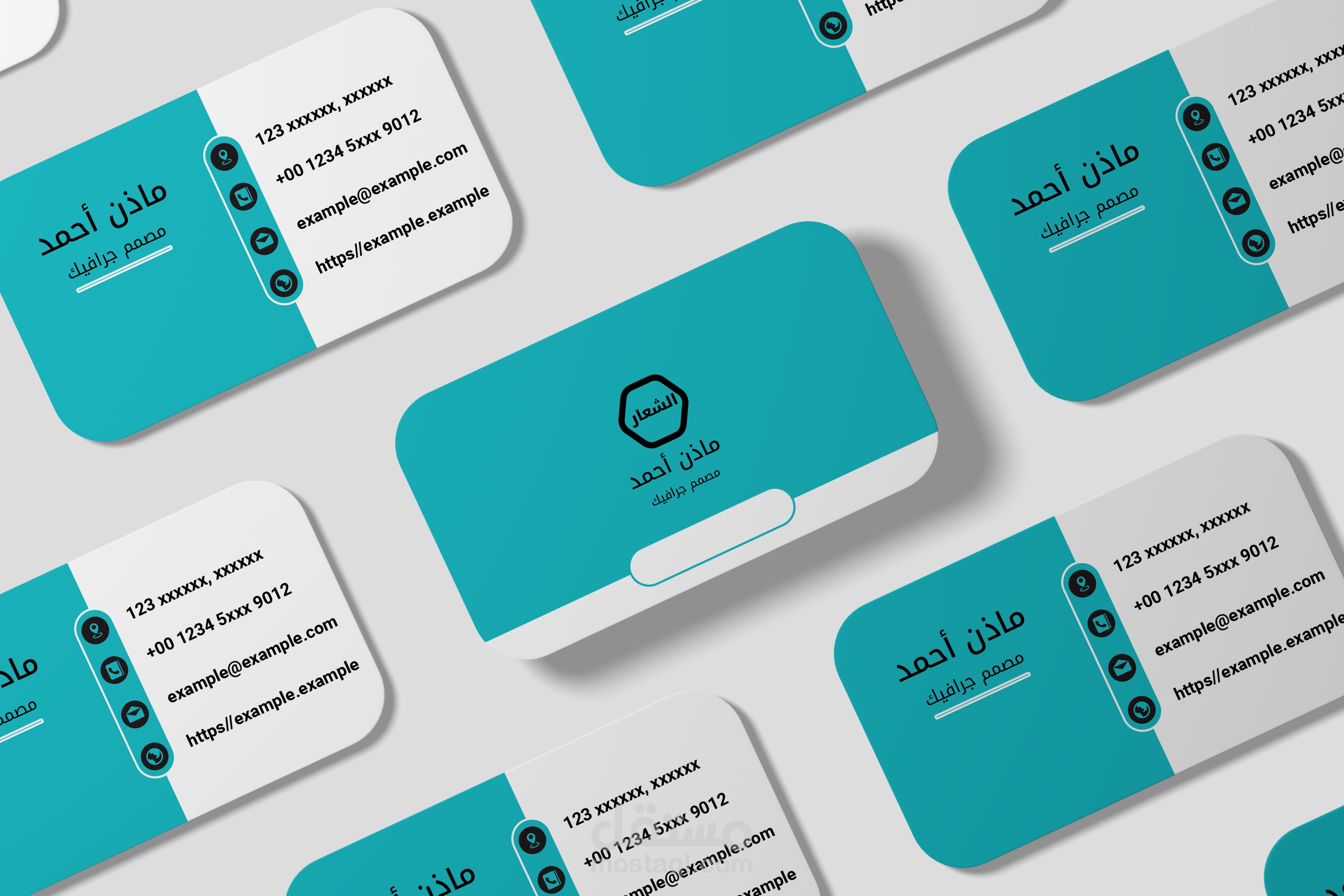 تصميم بطاقة اعمال
