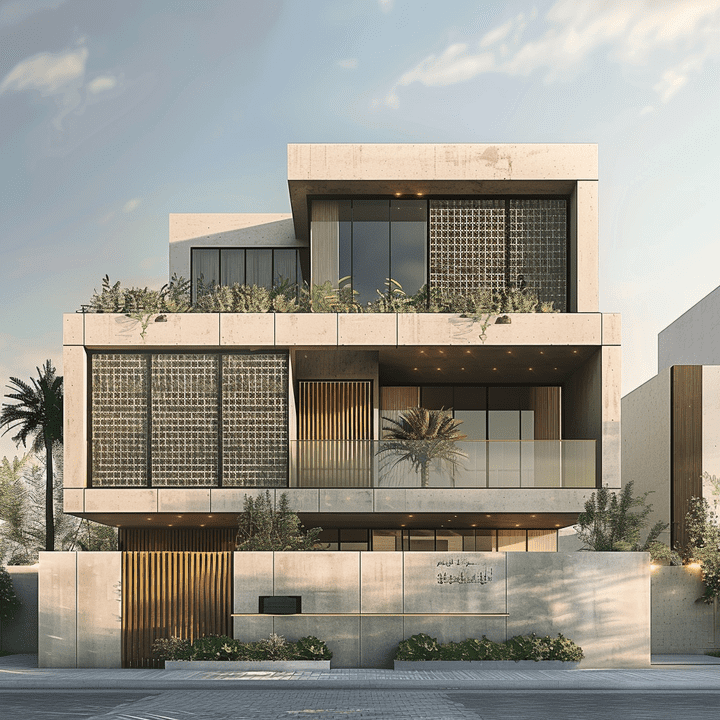 contemporary luxury villa