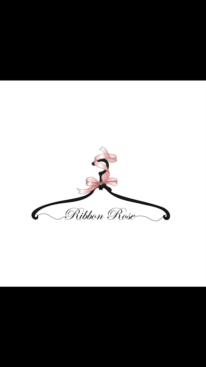 Logo :ribbon rose