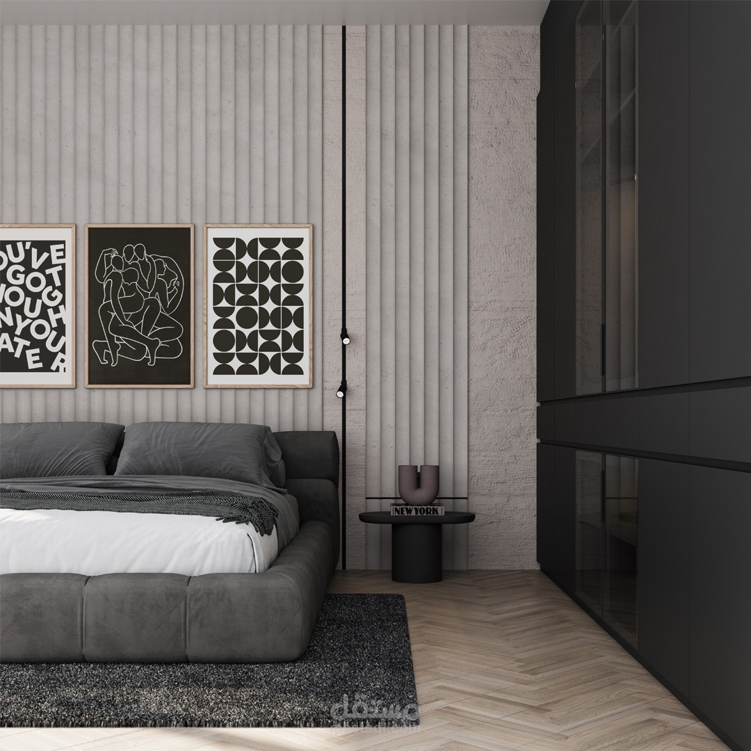 Guest Bedroom 3D Views