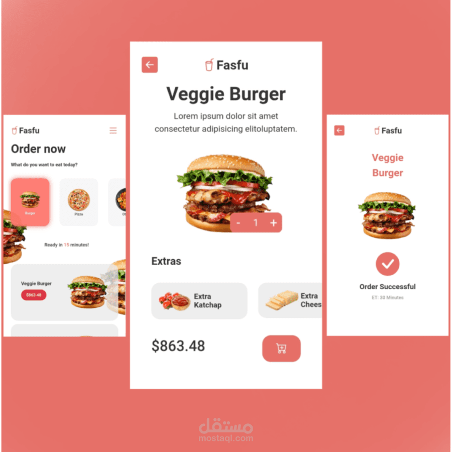 Mobile restaurant template