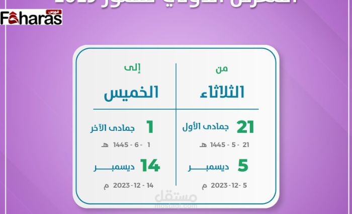 كتابة مقال بعنوان: عالم التمور واجهة الرياض