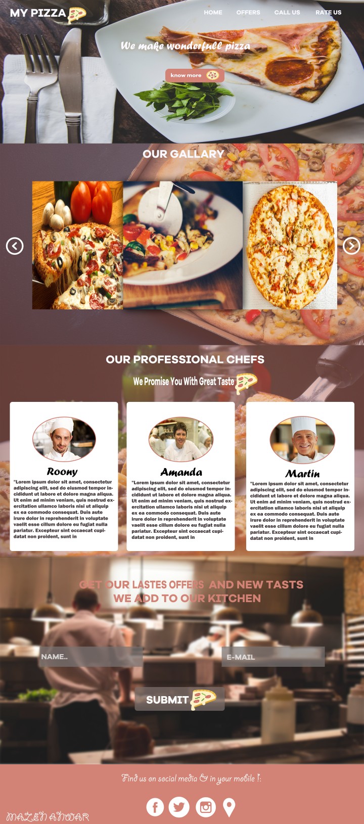 my pizza psd