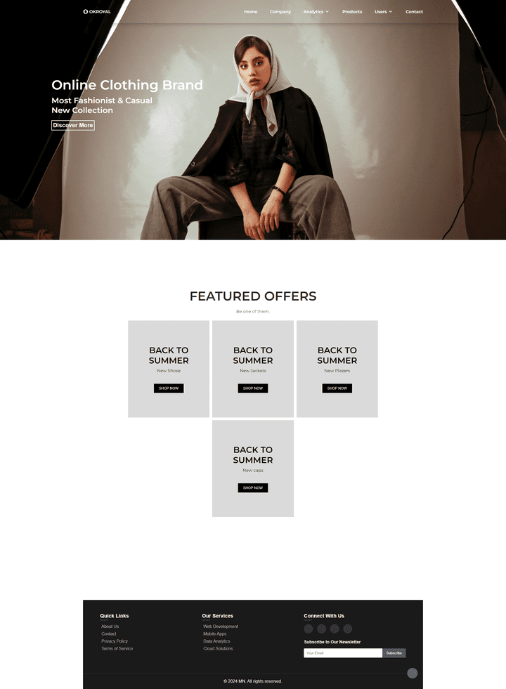 Designing a Stylish and Functional Fashion Website