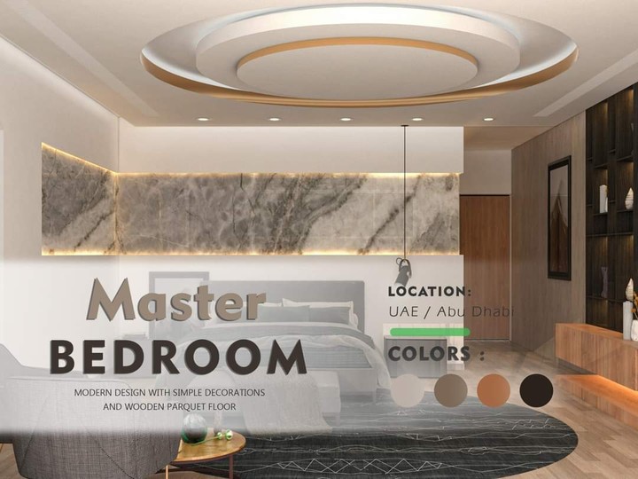 design modern master bedroom