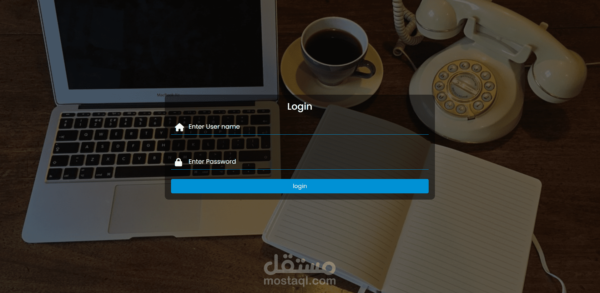 لوحه تحكم E-commerce