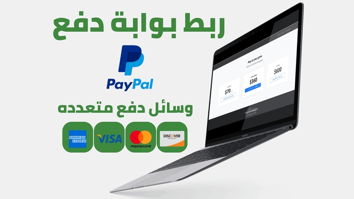 تحويل ملفات اكسل الى موقع اليكتروني بتقنية Django وربط بوابة دفع PaylPal و Credit Card