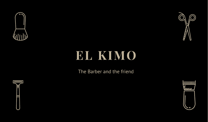 El Kimo Barber Business Card