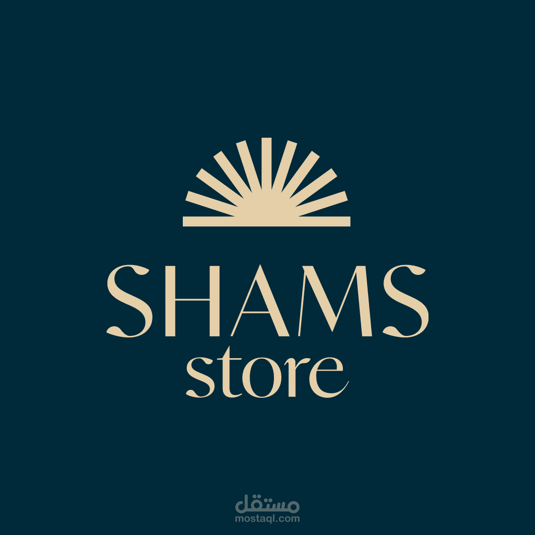 Shams store brand design