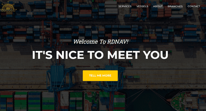 Rdnav landing page