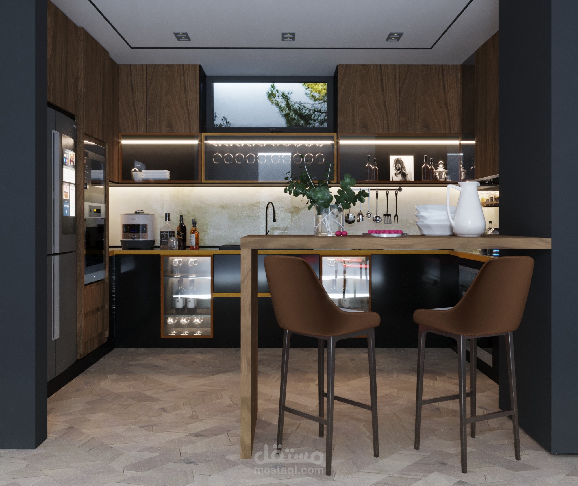 modern kitchen