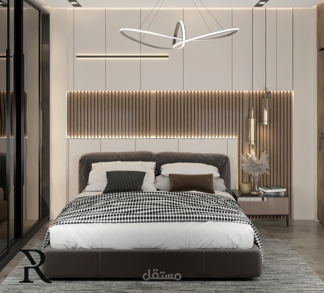 Modern bedroom