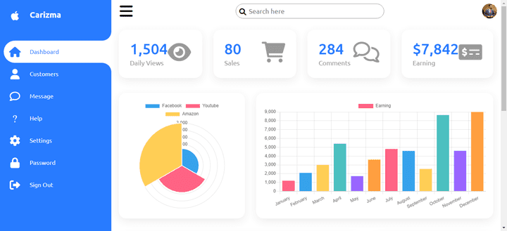 Admin Dashboard