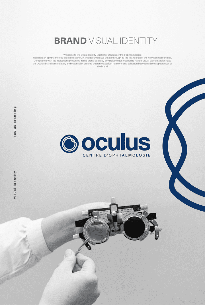 Visual brand identity oculus