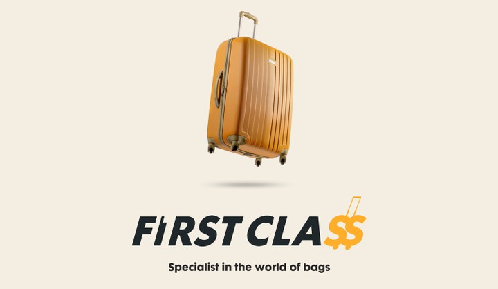 First Class logo bag