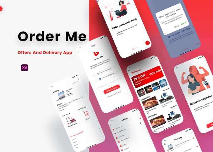 Orders app design