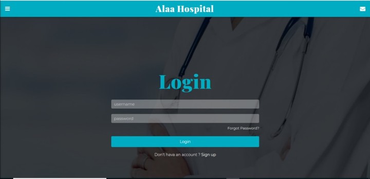 Hospital Management Web-App System (PHP).