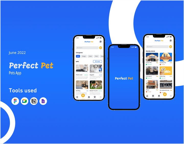 Case study for pets application