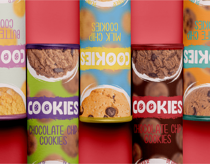 تصميم شعار و هوية بصرية لمنتج cookies