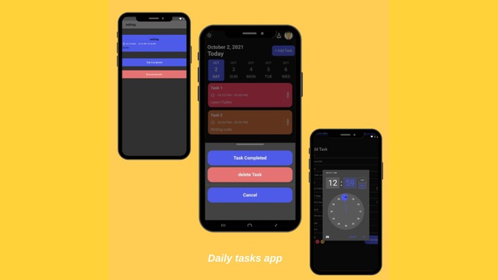 Daily tasks app