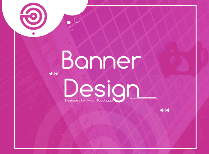 Designs A banner for a website