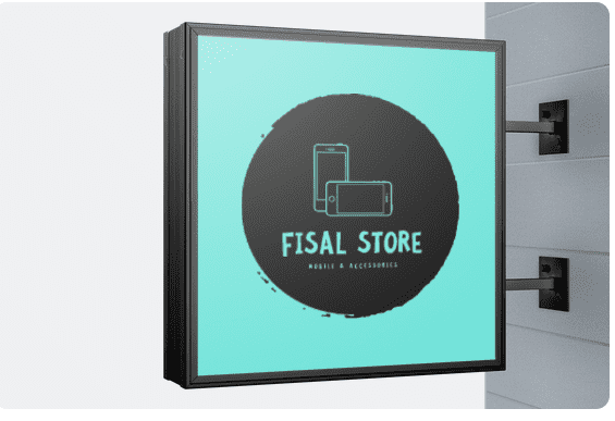 Logo for mobile store