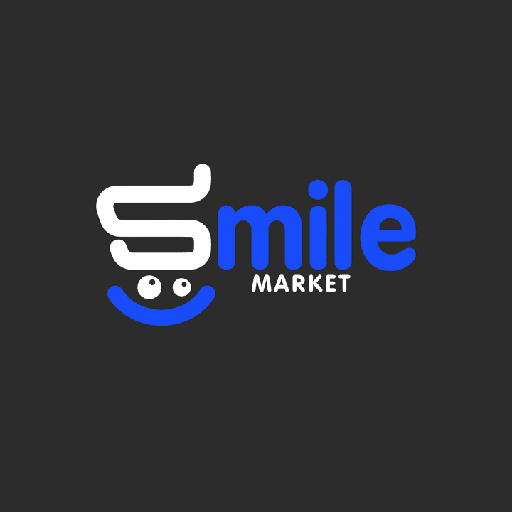 Smile Market "  Logo Design "