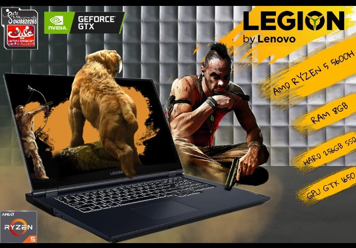 Gaming laptop poster