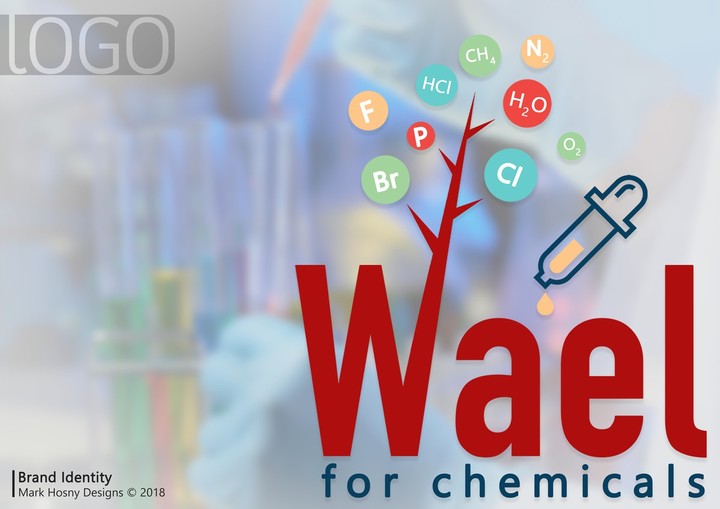 Wael for Chemicals - Logo design