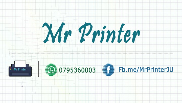 مشروع mr printer