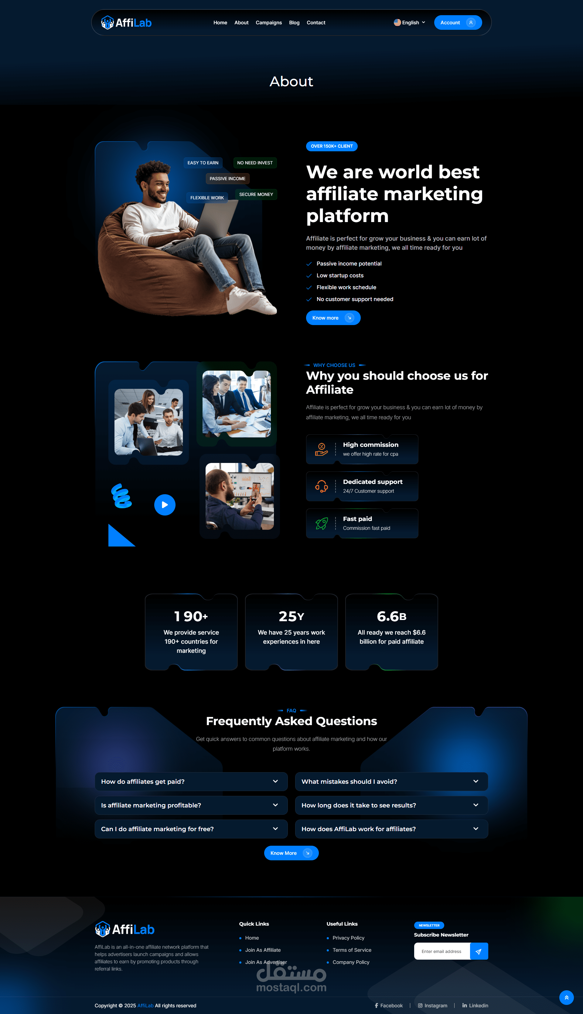 تصميم وانشاء مواقع للشركات الناشئ بكل احترافيه وتصميم مميز