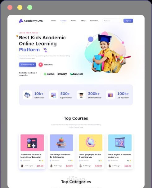 نظام إدارة التعلم الأكاديمي