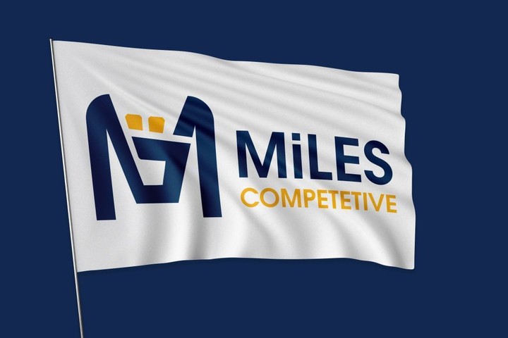 لوجو  miles  لبيع منتجات التشجيع