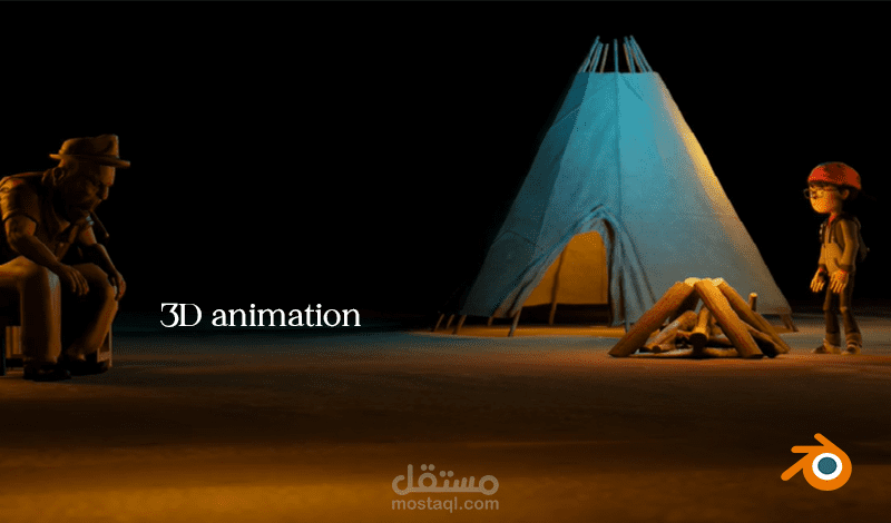 3D animation blender