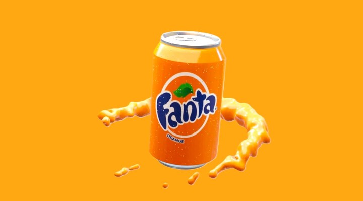 3D Product Animation _[Fanta] تصمام اعلان ثلاثي الابعاد (فانتا)