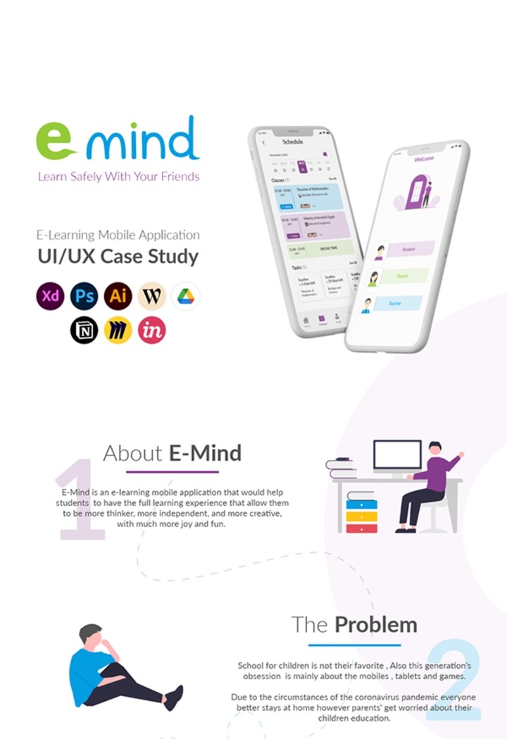 Emind (Elearning app for kids)