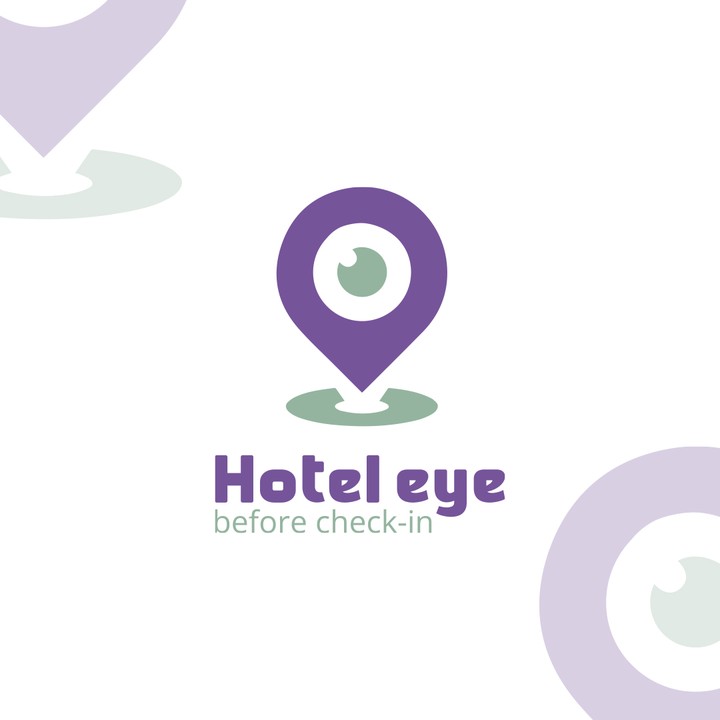 تصميم شعار hotel eye